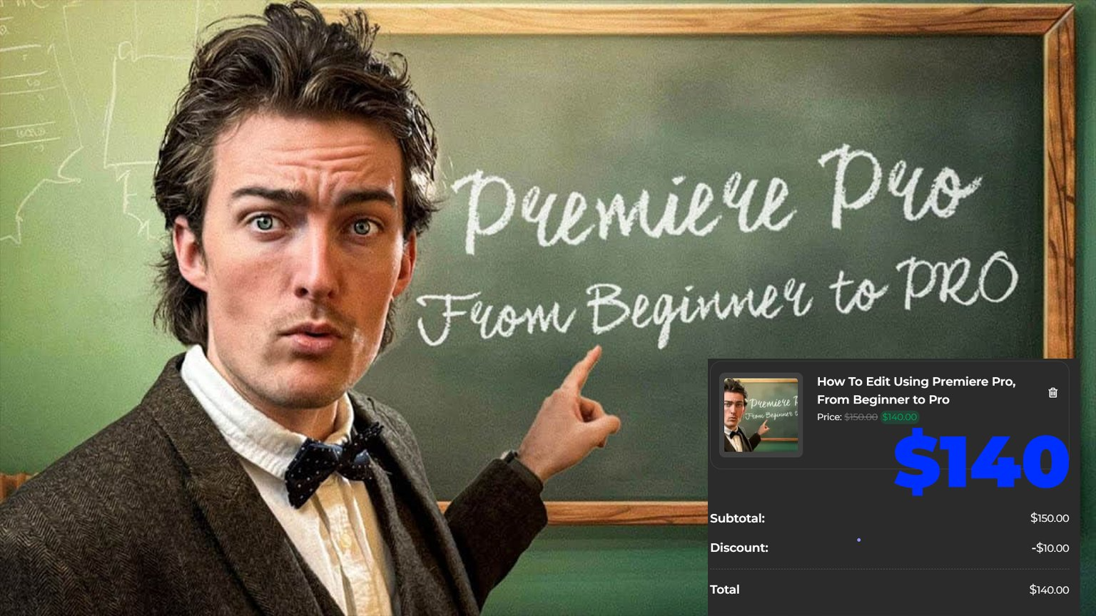 Finzar — Premiere Pro Beginner to Pro